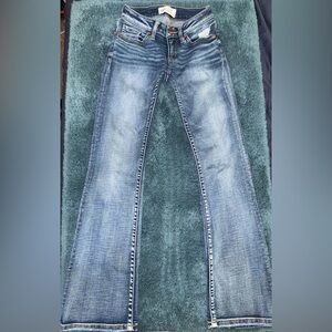 BKE Stella Light Blue Boot Cut Low Rise Women's Jeans